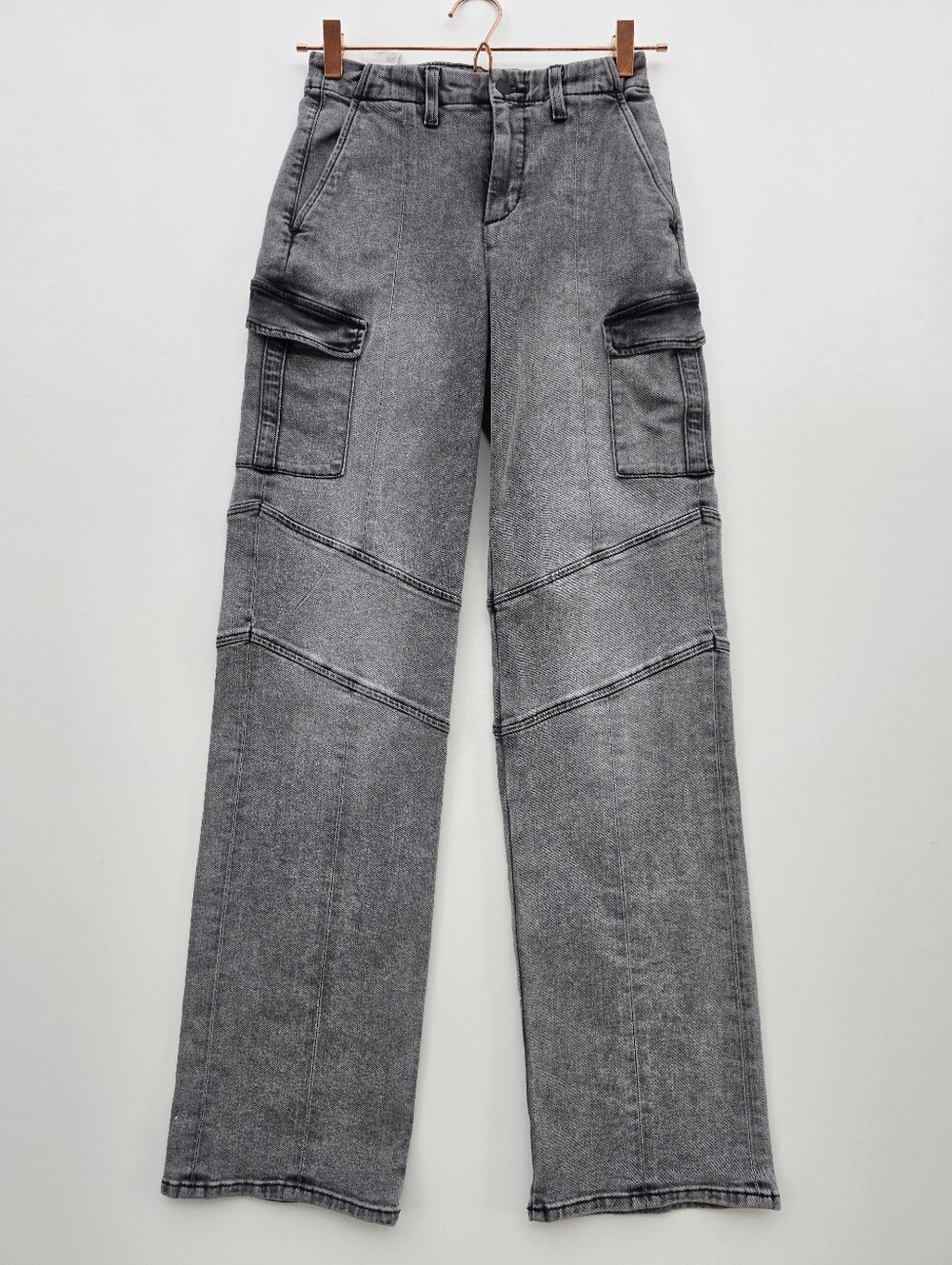 L'AGENCE Brooklyn High-Rise Utility Wide-Leg Jeans